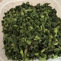 Yokchina's cooksnap of when they made 超簡単時短大根の葉ごま油炒めふりかけ.
