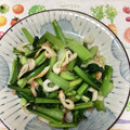 おはなすき's cooksnap of when they made レンジで３分♪　小松菜と竹輪のさっと煮♡.