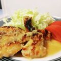 まみお✳'s cooksnap of when they made 鶏むね肉のみそバターソース♪.