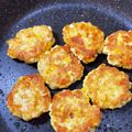 JFKクック's cooksnap of when they made ☆簡単☆コーンとカレーの鶏の丸め焼き.