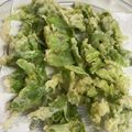 ブラック＊スワン's cooksnap of when they made ふきのとうの天ぷら『きれいに揚げるコツ』.