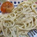 はらぺこスイミー's cooksnap of when they made アルフレッドソースのパスタ.