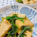 オウジリリノエ's cooksnap of when they made 厚揚げと小松菜の煮物.