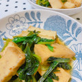オウジリリノエ's cooksnap of when they made 厚揚げと小松菜の煮物.