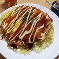 TSUK1's cooksnap of when they made フライパン♪で簡単広島風お好み焼きー♪.