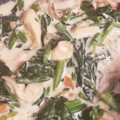 たいにゃん☆'s cooksnap of when they made ほうれん草と鶏胸肉のクリーム炒め.