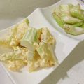 meikoh's cooksnap of when they made 爽やかな☆セロリとゆで卵のサラダ.