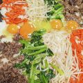 ☆みゃお☆'s cooksnap of when they made ホットプレートDEビビンバ♪.