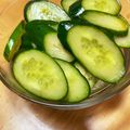 なっさん姫's cooksnap of when they made ポン酢とごま油だけ！きゅうりの漬物♪.