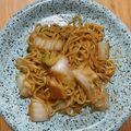 pnkdiamond's cooksnap of when they made 白菜の焼きそば♪.