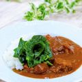 Satoco❋'s cooksnap of when they made 私のモロヘイヤカレーはトッピングだけ♬.