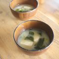みるく茶's cooksnap of when they made 【基本】ワカメと豆腐のお味噌汁.