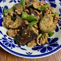 ☆さぶ☆☆'s cooksnap of when they made ＊甘辛！茄子とピーマンの味噌そぼろ炒め＊.