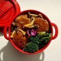SAsunny's cooksnap of when they made のっけ弁当2022.05.16ハンバーグ.