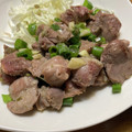 クックAY220G☆'s cooksnap of when they made ウマすぎ注意！砂肝のニンニク柚子胡椒炒め.
