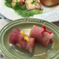 こつゆ514's cooksnap of when they made チーズのベーコン巻き.