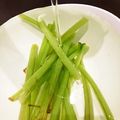 horseland's cooksnap of when they made 山菜「ふき」の下処理～お浸し.