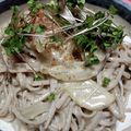 Pipico8113's cooksnap of when they made ゴルゴンゾーラ蕎麦.