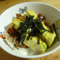Nekozame's cooksnap of when they made ウチの鰻とだし巻卵のほわほわ丼✿.