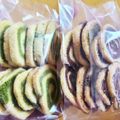 黒ひつじ亭's cooksnap of when they made チョコと抹茶のアイスボックスクッキー.