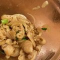 105♡'s cooksnap of when they made 鶏皮と玉ねぎのひんやりポン酢和え.