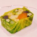 しのくまら's cooksnap of when they made 見た目も美しい野菜のテリーヌ.