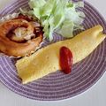 のだめぐみ's cooksnap of when they made 卵1個で★ふわとろオムレツ.