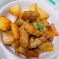 茶太郎ラッシュ･ω･'s cooksnap of when they made 豚こま切れ肉とじゃがいものマヨポン炒め.