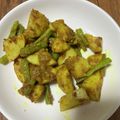 moguy's cooksnap of when they made じゃがいもといんげん、カレーマヨ炒め♪.