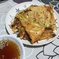 Halü★mama's cooksnap of when they made もっちり！キャベツとキムチのチヂミ.