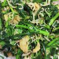 morinoco's cooksnap of when they made かき菜としらすの煮浸し.