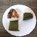 スタイリッシュママ's cooksnap of when they made 梅干しと塩昆布（佃煮）の二刀流おにぎり.