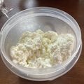 dapui's cooksnap of when they made 牛乳大量消費・カッテージチーズとホエー　.