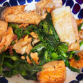 ポムポムポヨコ's cooksnap of when they made 簡単！なのに絶賛♪ 鮭と菜の花のムニエル.