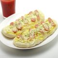 クックDAD's cooksnap of when they made 簡単生地でオープンパニーニ風♡.