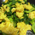 平野モコ's cooksnap of when they made かつお菜と卵の中華炒め.