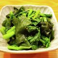 かなりんココりん's cooksnap of when they made ほうれん草とわかめのナムル風.