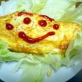 とーみママ's cooksnap of when they made レタスと一緒にツナオムレツ.