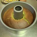 ♡４児✭mämä©♡'s cooksnap of when they made 卵3つで簡単！抹茶シフォンケーキ.