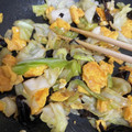 クックH5A5N5☆'s cooksnap of when they made さっぱり☆キャベツときくらげの卵炒め.