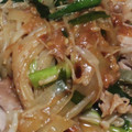 ヨシヨッシー's cooksnap of when they made 鶏がらとめんつゆで簡単！豚ニラ炒め.