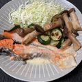 ガチャピン似's cooksnap of when they made ♪お魚ソテー わさびクリーム♪.