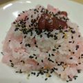 ☆彡りこ☆彡's cooksnap of when they made 【伝統料理】甘納豆入り炊き込み赤飯.