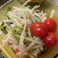 love385's cooksnap of when they made ☺水菜と大根のお手軽サラダ☺.