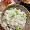 伊達こまち's cooksnap of when they made 枝豆としらすの炊き込みご飯.