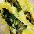 ☆ERI0702☆'s cooksnap of when they made ♡やさしいお酢の物♡キャベツとワカメ.