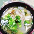 みっちゃん❇️68's cooksnap of when they made 缶詰の汁を使った栄養ある味噌汁.