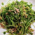 まやしゅうまま's cooksnap of when they made レンジで簡単☆ごはんのお供に・無限豆苗。.
