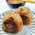 在宅勤務のおじさん's cooksnap of when they made リメイク焼おにぎり~炊き込みご飯~.