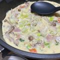 ayayahoney's cooksnap of when they made 土鍋で大っきな具沢山茶碗蒸し(土鍋蒸し).